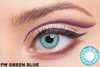 FW Green Blue Contact Lens