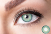 Flower Green Contact Lens