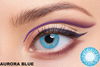 Aurora Blue Contact Lens