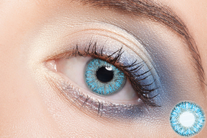 FW Blue Contact Lens