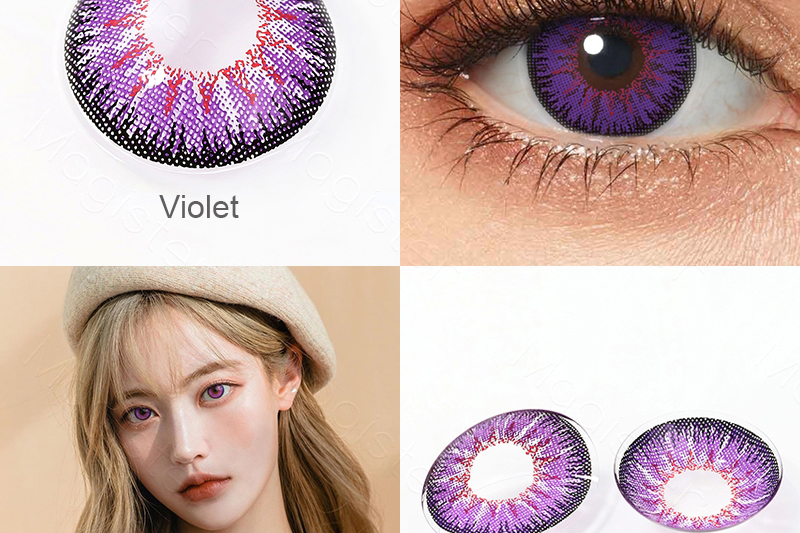 XM Violet Cosplay Contact Lens