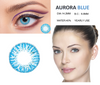 Aurora Blue Contact Lens
